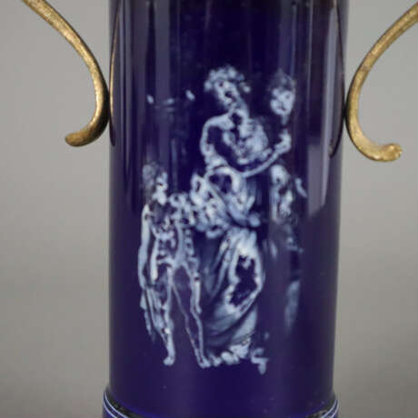 Zwei Ziervasen - um 1900, Porzellan/Keramik mit - фото 4