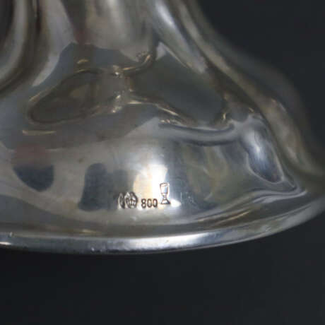 Kerzenständer - 2-flammig, 800er Silber, punzie - Foto 5