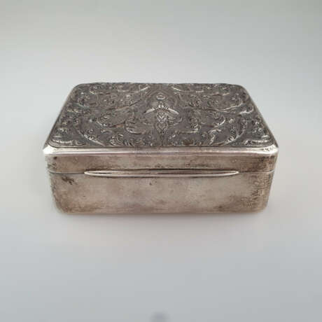 Silberdose - Sterling Silber, Thailand, bodense - Foto 2