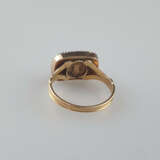 Perlring - Gold 585/000 (14K), gestempelt "15 K - photo 4