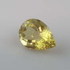 Loser Citrin - 51,79 ct., Tropfen-/Brioletschli