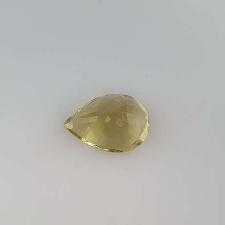 Loser Citrin - 51,79 ct., Tropfen-/Brioletschli - Foto 5