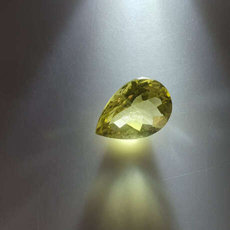 Loser Citrin - 51,79 ct., Tropfen-/Brioletschli - Foto 6