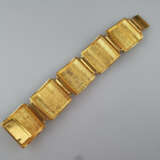Sehr schweres Vintage Armband - goldfarbenes Me - фото 5