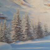 Настоящая зима Canvas Oil paint Realism Landscape painting 2018 - photo 1