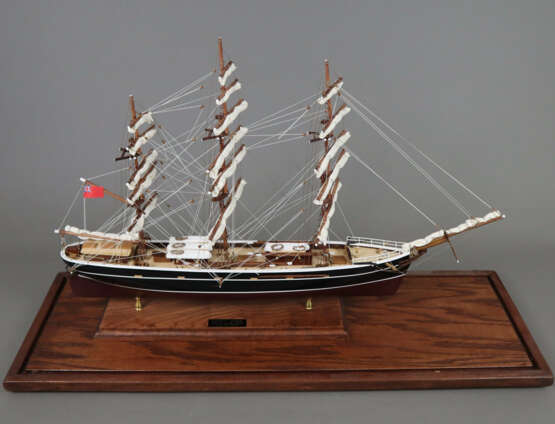 Modellschiff "Cutty Sark" im Schaukasten - maßs - Foto 7