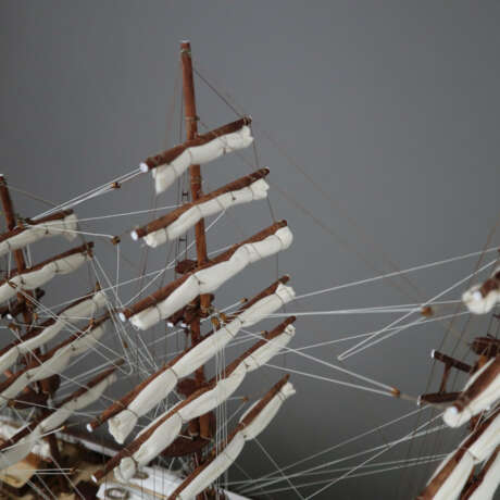 Modellschiff "Cutty Sark" im Schaukasten - maßs - photo 9