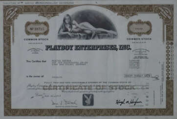 Wertpapier - Playboy Enterprises, Inc. No. NF 3