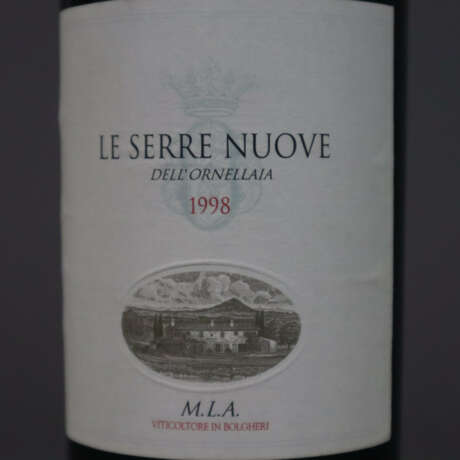 Wein - 1998, Ornellaia 'Le Serre Nuove dell'Orn - фото 4