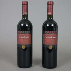 Weinkonvolut - 2 Flaschen 2007 Rallo Vesco Ross