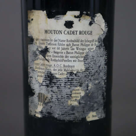 Wein - 1986 Baron Philippe de Rothschild Mouton - Foto 6
