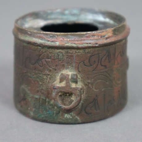 Tintenfass - Khorassan, Persien, Bronze mit Kup - фото 5