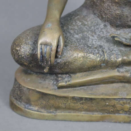 Buddha Maravijaya - Thailand, Bronzelegierung, - фото 4