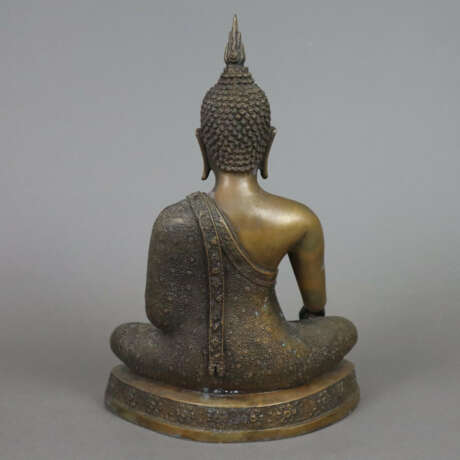 Buddha Maravijaya - Thailand, Bronzelegierung, - Foto 8