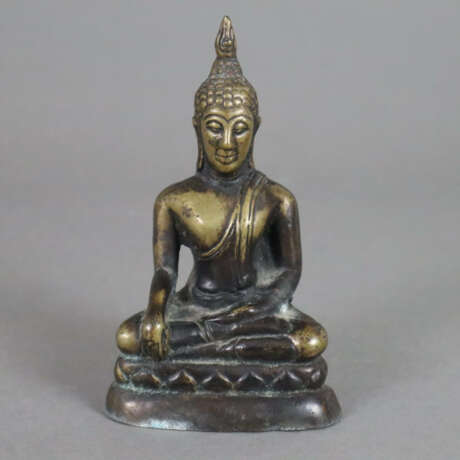 Buddha Maravijaya - Thailand, Bronzelegierung, - Foto 1