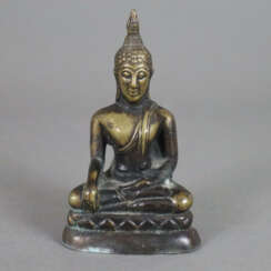 Buddha Maravijaya - Thailand, Bronzelegierung,