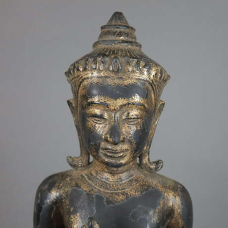 Schwere Buddhafigur im Lopburi-Stil - Thailand, - Foto 3