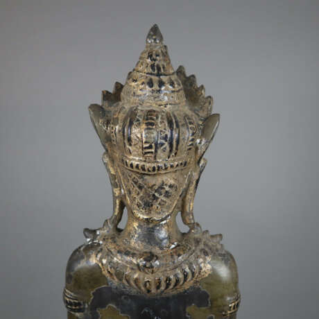Schwere Buddhafigur im Lopburi-Stil - Thailand, - фото 2