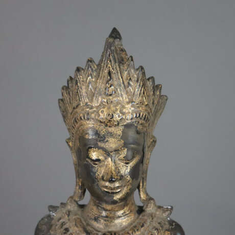 Schwere Buddhafigur im Lopburi-Stil - Thailand, - фото 4