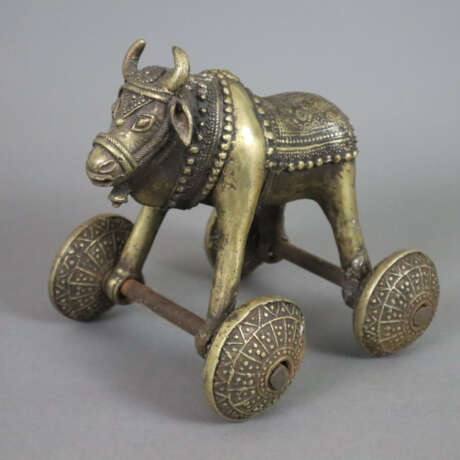 Schweres Tempelspielzeug - Indien 19./20. Jh., - photo 1