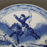 Drei Blauweiß-Tellerchen - China, Porzellan, al - photo 4