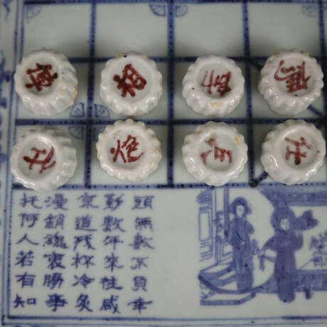 Xiangqi-Brettspiel und 32 Spielsteine (chinesis - Foto 2