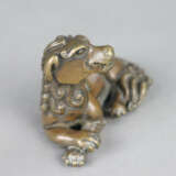 Fabelwesen "Qilin" / Paperweight - Bronze, brau - photo 2