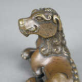 Fabelwesen "Qilin" / Paperweight - Bronze, brau - photo 4