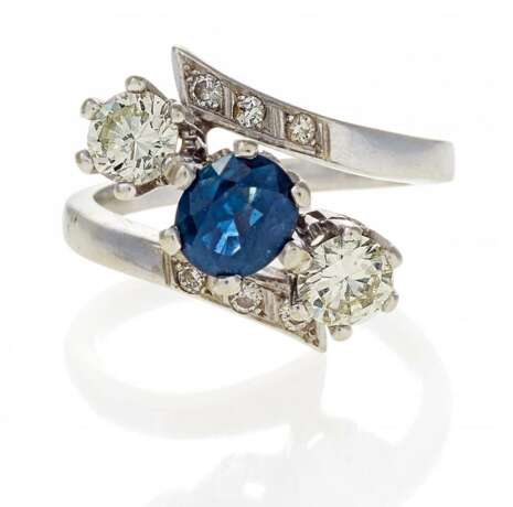 Saphir-Diamant-Ring - photo 1