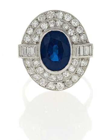 Saphir-Diamant-Ring - photo 1