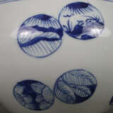Deckeldose - Porzellan mit unterglasurblauem De - Foto 5