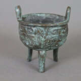 Weihrauchbrenner vom Typ 'ding' - China, Bronze - photo 1