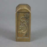 Bronzestempel mit Drachendekor - China, hoher q - фото 1