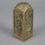 Bronzestempel mit Drachendekor - China, hoher q - Foto 2