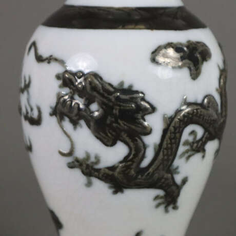 Balustervase - China, Porzellan, krakelierte Gl - Foto 7