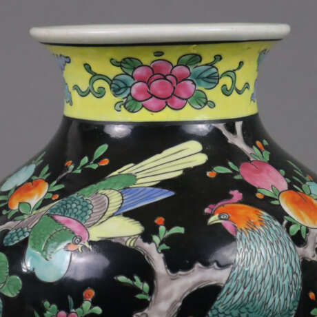 Vase mit glückverheißenden Motiven - China 20.J - Foto 5