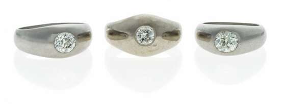 Drei Diamant-Ringe - photo 1