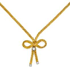 Diamant-Gold-Collier