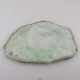 Ausgefallene Jadeplakette - China, grünliche, g - Foto 5