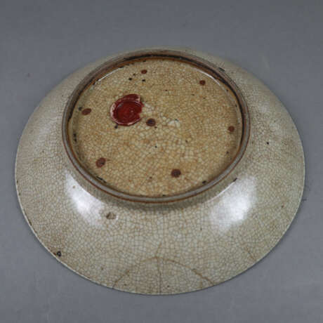 Schale - China, leicht gemuldete runde Form auf - Foto 5