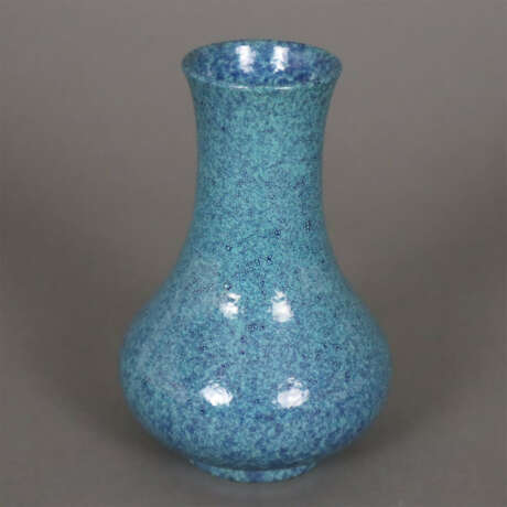Kleine Vase - China 20.Jh., birnförmiger gefußt - Foto 1