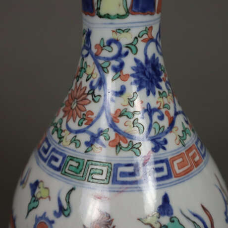 Ein Paar Knoblauchvasen - China, Porzellan, pol - Foto 4