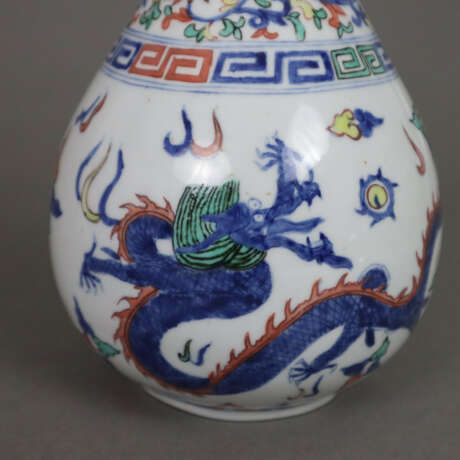 Ein Paar Knoblauchvasen - China, Porzellan, pol - Foto 6