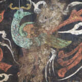 Alte chinesische Seidenmalereien - 3-tlg, Tempe - Foto 2