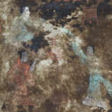 Alte chinesische Seidenmalereien - 3-tlg, Tempe - Foto 6