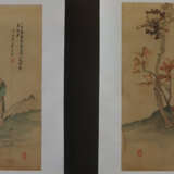 Zwei chinesische Rollbilder - Figürliche Darste - фото 1