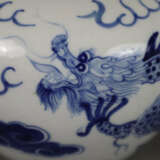 Teekanne mit Blaumalerei - China, Porzellan, ba - Foto 5