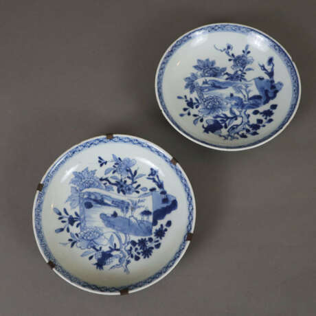 Zwei kleine Teller - China, späte Qing-Dynastie - Foto 1