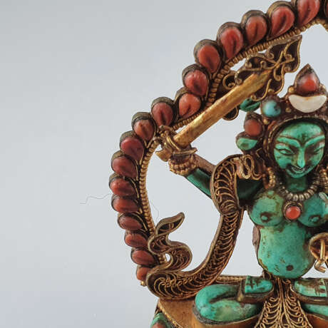 Figur des Manjushri (Bodhisattva der Gelehrsamk - фото 5
