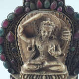 Figur des Manjushri (Bodhisattva der Gelehrsamk - Foto 2